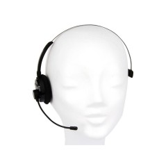 LogiLink Bluetooth Mono Headset - Trådløs Lyd i Sort | Komfortabelt & Stilrent Design - Varenummer: 4052792013283